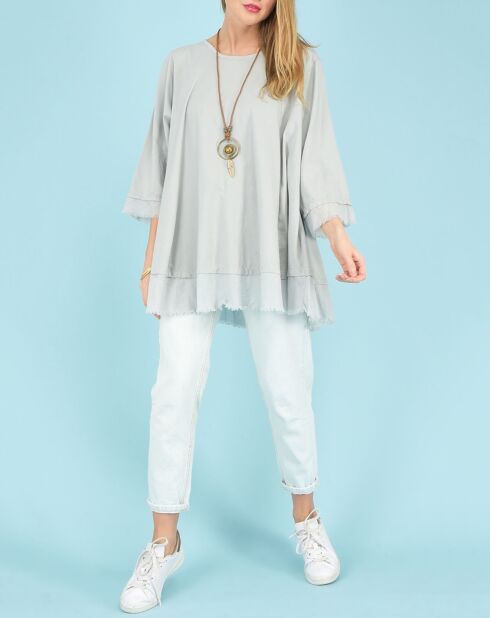 Tunique Shanyce avec collier grise