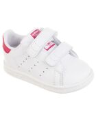 Baskets en Cuir Stan Smith CF I blanc/rose