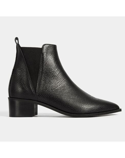 Chelsea boots en Cuir Northern Star noires