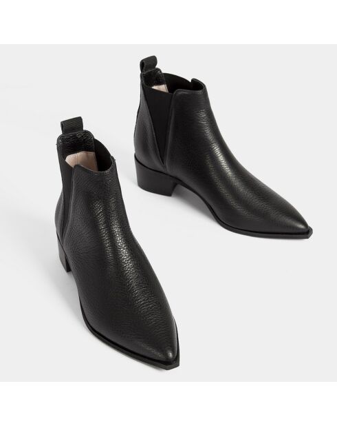 Chelsea boots en Cuir Northern Star noires