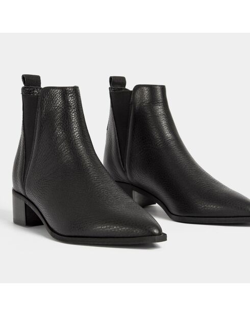 Chelsea boots en Cuir Northern Star noires