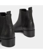 Chelsea boots en Cuir Northern Star noires