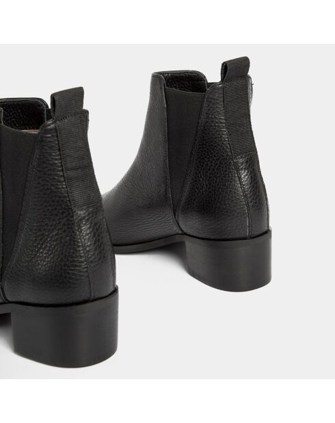 Chelsea boots en Cuir Northern Star noires