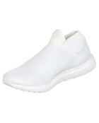 Baskets running Ultraboost Laceless Bb6 blanches