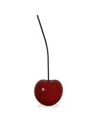 Sculpture pop art Cerise rouge/noir - 44x14x12 cm