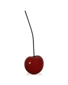 Sculpture pop art Cerise rouge/noir - 44x14x12 cm