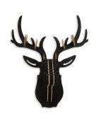 Puzzle mural 3D cerf noire - 64x49x35 cm