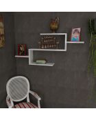 Libreria Modenesi bianca - 104x49x14,5 cm