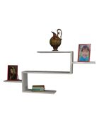 Libreria Modenesi bianca - 104x49x14,5 cm