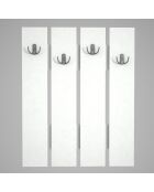 Porte-manteaux Scalabrin blanc - 64x80x3.5 cm