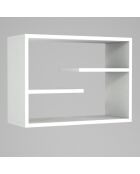 Etagère Zuccarelli blanche - 60x44x19.5 cm