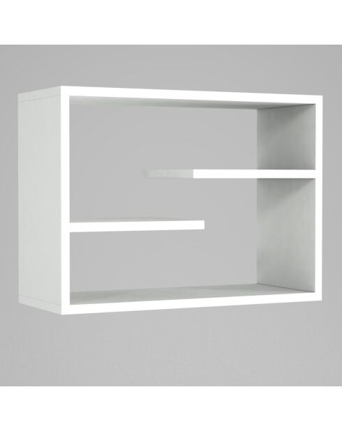 Etagère Zuccarelli blanche - 60x44x19.5 cm