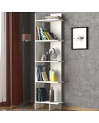 Bibliothèque Proietto blanche - 48.5x170x22 cm
