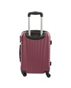 3 Valises 55/65/75 cm rouge bordeaux