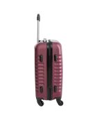 3 Valises 55/65/75 cm rouge bordeaux