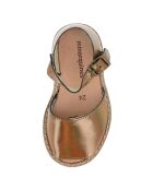 Sandali in pelle Bronze Mirror