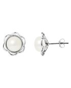 Boucles d'oreilles Argent Perles d'Eau Douce blanc naturel