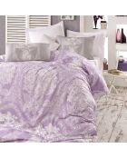 Copripiumino Madam Lili lilla e 2 federe