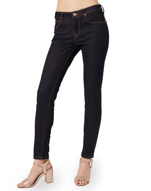 Jean skinny Scarlett One Wash bleu foncé