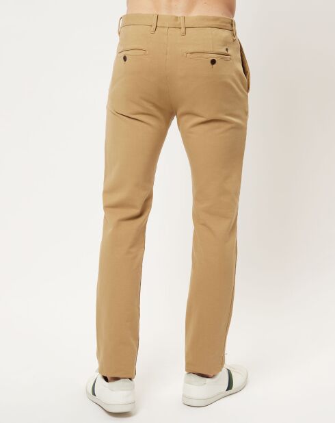 Pantalon chino Malmo camel