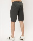 Short chino imprimé kaki