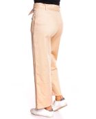 Pantalon large Solene beige