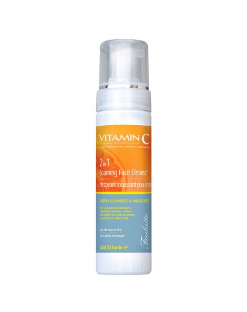 Nettoyant moussant pour le visage 2 en 1 - 225 ml