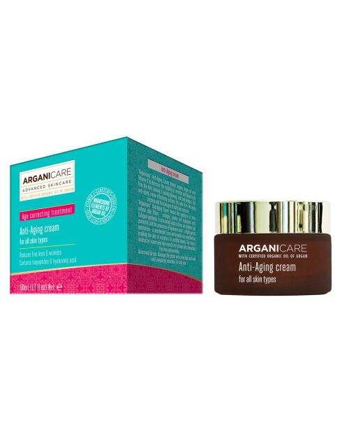 Crème anti-âge  tout type de peau - 50 ml