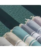 St Tropez Traditional Fouta eendgroen - 100x200 cm
