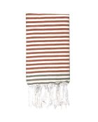 Fouta Bora Bora terracotta/tortora - 100x200 cm