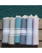 Fouta tradizionale St Tropez beige - 100x200 cm