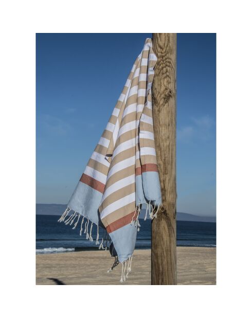 Fouta Arcachon multicolor - 100x200 cm