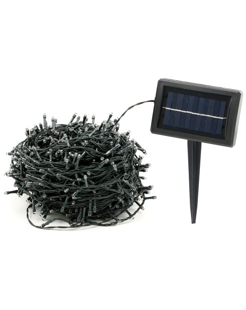 Guirlande solaire 1000 LED blanche - 61.94 m