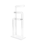 Support à serviettes transparent - 41x24.5x101 cm