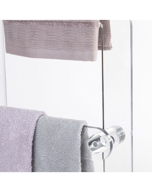 Transparenter Serviettenhalter - 41x24,5x101 cm