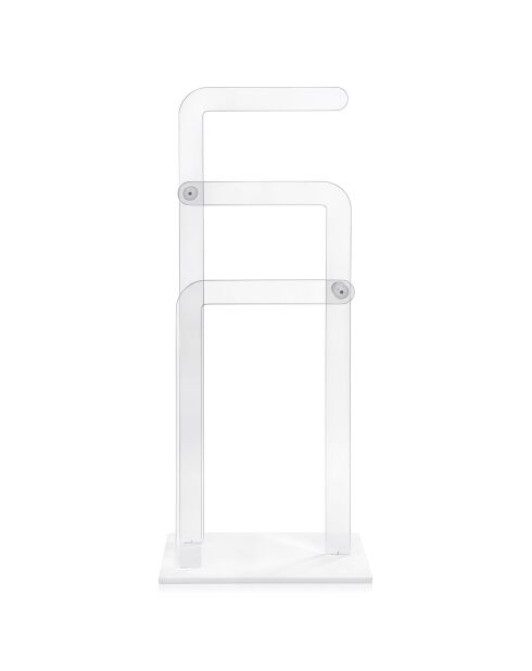 Transparenter Serviettenhalter - 41x24,5x101 cm