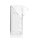 Porte-parapluie Papillon transparent - 28x30.5x57 cm