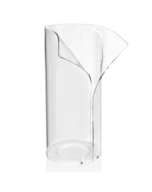 Porte-parapluie Papillon transparent - 28x30.5x57 cm