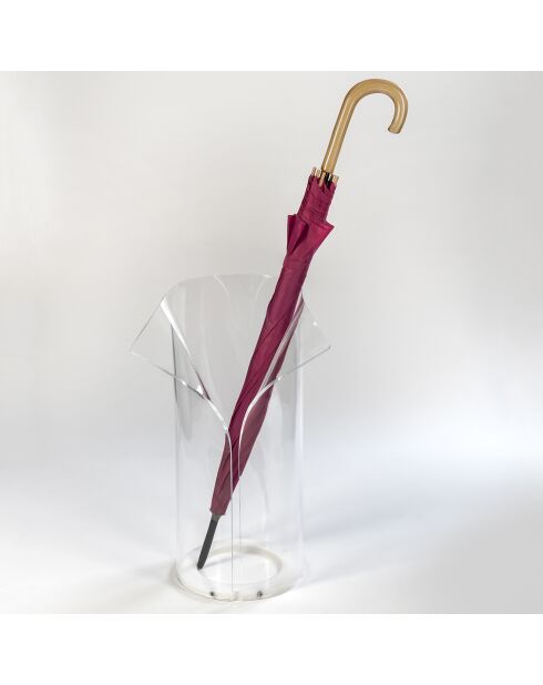 Porte-parapluie Papillon transparent - 28x30.5x57 cm