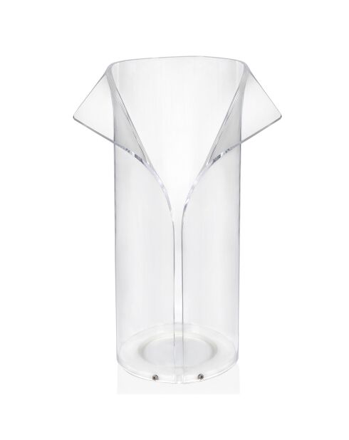 Porte-parapluie Papillon transparent - 28x30.5x57 cm