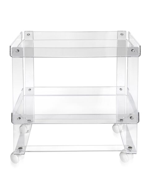 Desserte Valletto Carrello transparent - 60.5x39.5x64 cm