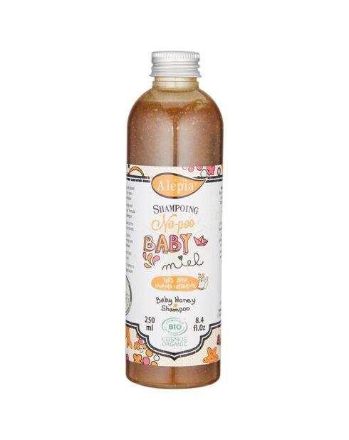 Shampoing BIO No-poo Baby Miel Très doux - 250 ml