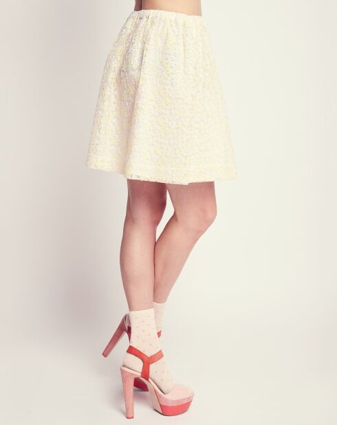 Jupe Myosotis blanche