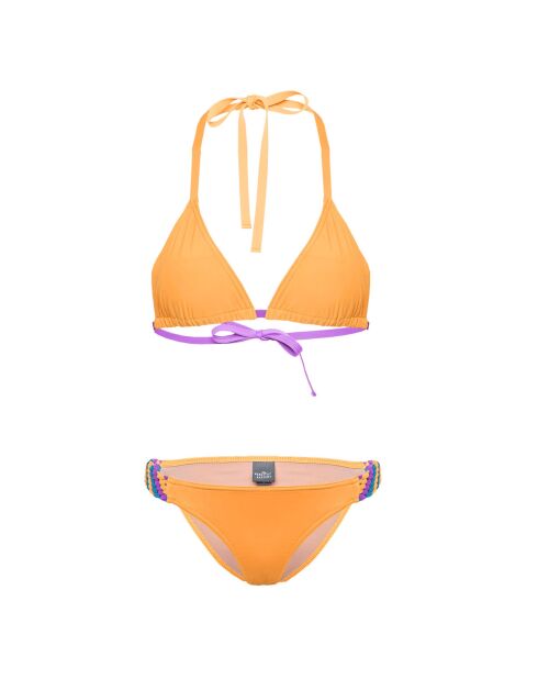 Haut de Maillot triangle Rêveuse ocre