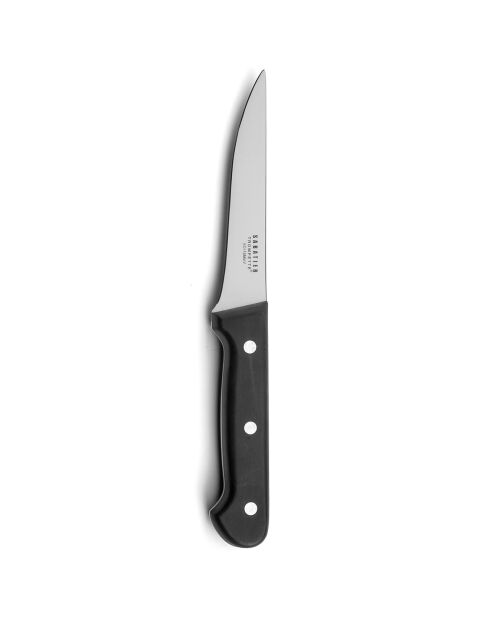 Bloc de 5 couteaux Spaghetti Universal gris/noir
