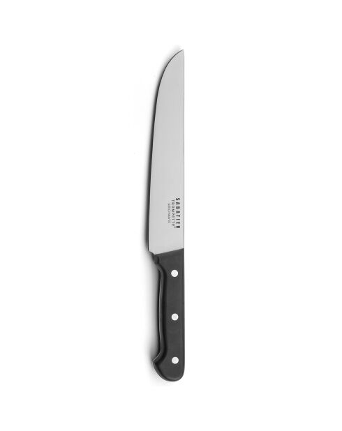 Couteau de boucher Universal gris/noir - Lame 20 cm