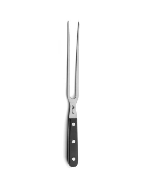 Fourchette à découper Universal gris/noir - L.18 cm
