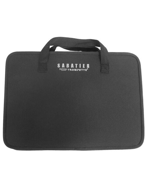 Trousse + 5 couteaux Universal gris/noir