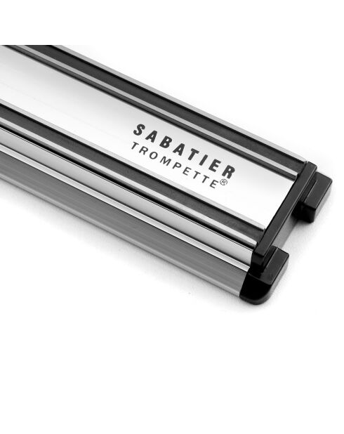 Barre aimantée en aluminium gris - L.45 cm