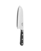 Couteau Santoku Origin gris/noir - Lame 18 cm